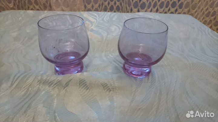 Рюмка винтаж,СССР.цветное стекло. гхз