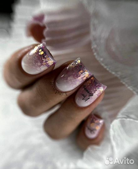 Маникюр гель лак