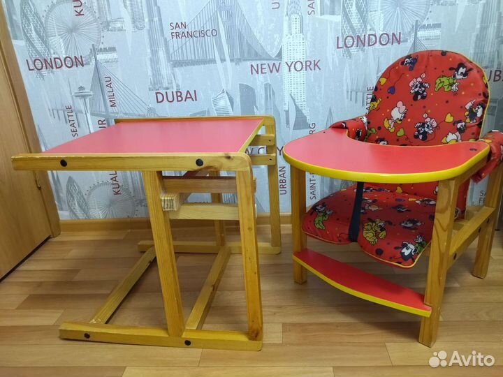 Стульчик для кормления трансформер