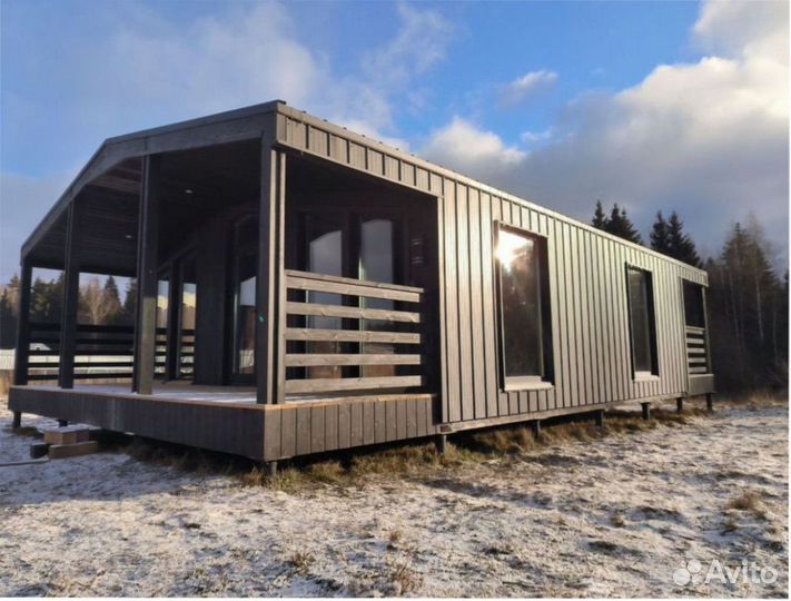 Каркасный дом с доставкой 60 м кв, арт. гр-6206