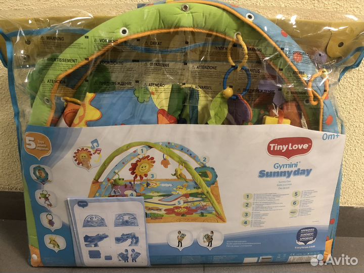 Развивающий коврик музыкальный