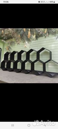 Дровница уличная