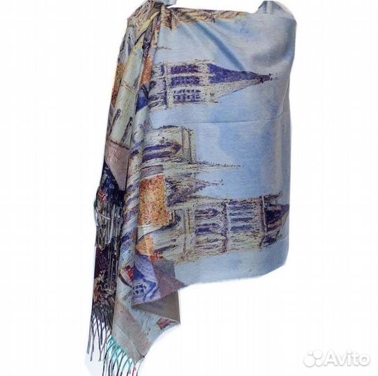 Палантин кашемир италия