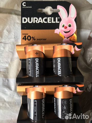 Батарейки Duracell LR14