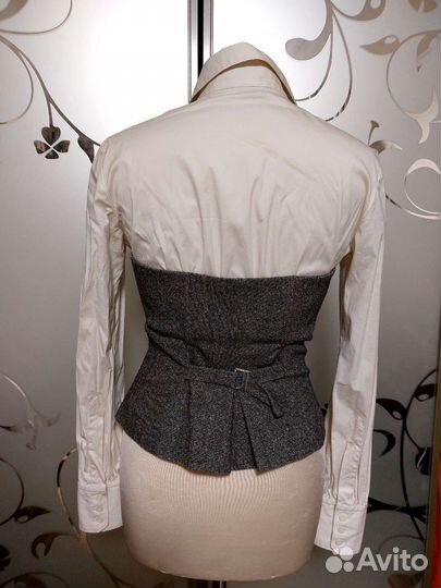 Рубашка с корсетом