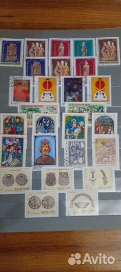 Альбом марки период СССР - венгрия