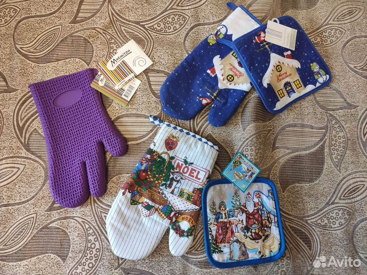 Фартук, полотенце, подставки