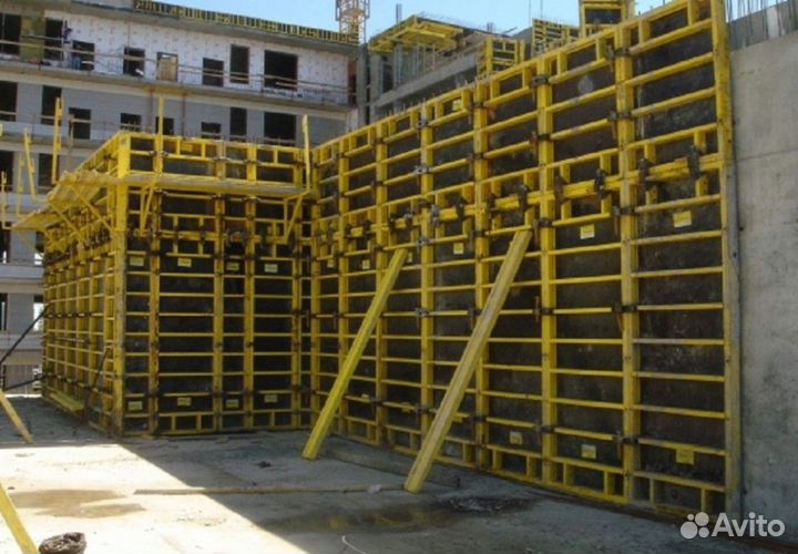 Опалубка стеновая щитовая от склада, доставка