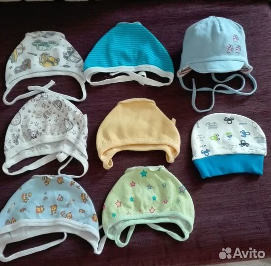 Комбинезоны, шапки