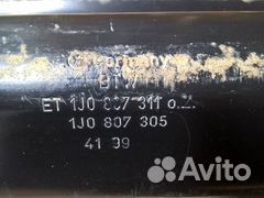 Усилитель бампера зад.Golf4 vs Bora