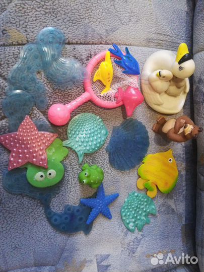 Игрушки для ванной
