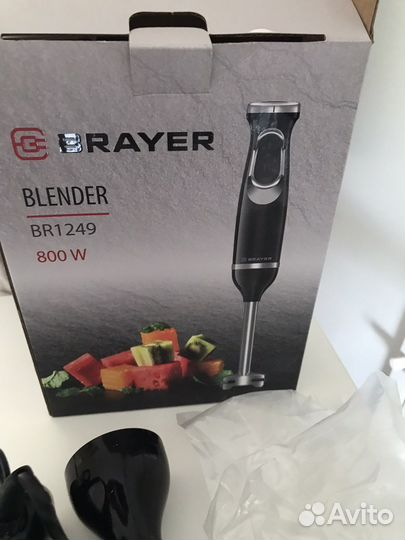 Блендер погружной новый