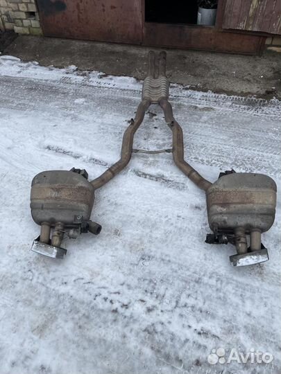 Продам глушитель для бмв GT F07 550 (N63) в сборе