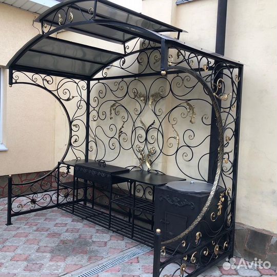 Кованные ворота