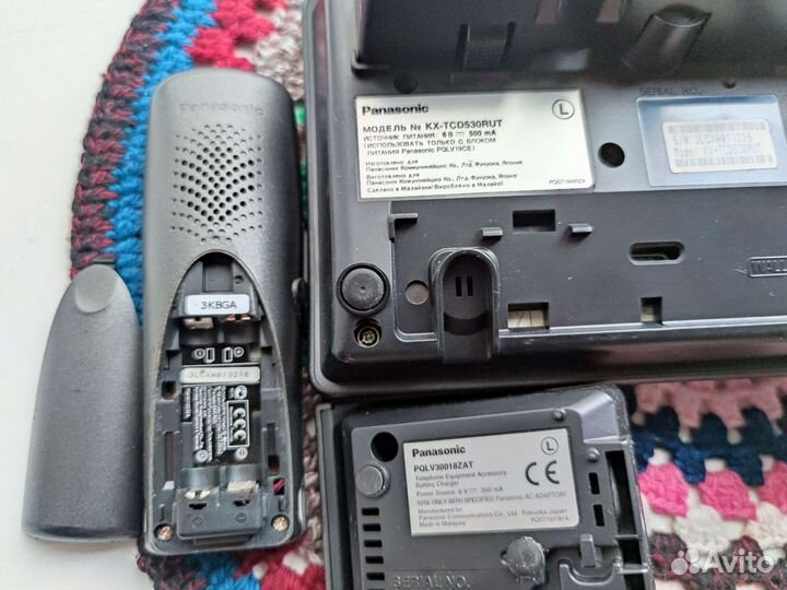 Телефон panasonic kx-tcd530rut