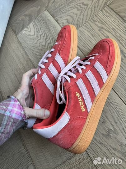 Кеды adidas spezial красные 40-41р