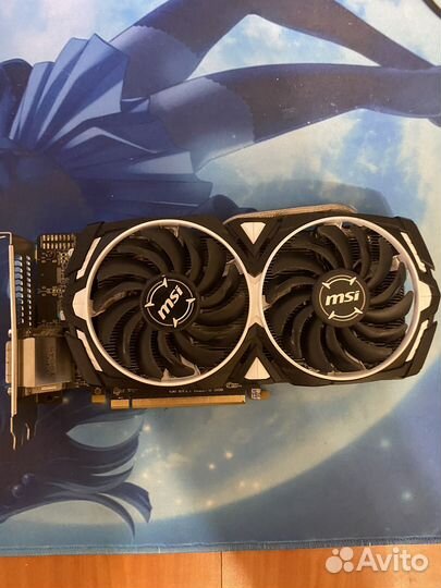 Видеокарта rx580 Артефакт
