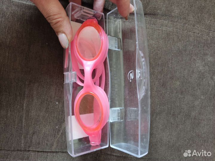 Очки+шапочка для плавания