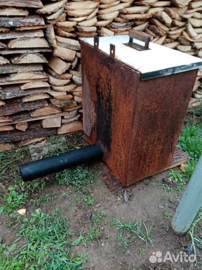 Печь для бани с баком