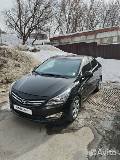 Hyundai Solaris 1.4 AT, 2015, 150 000 км