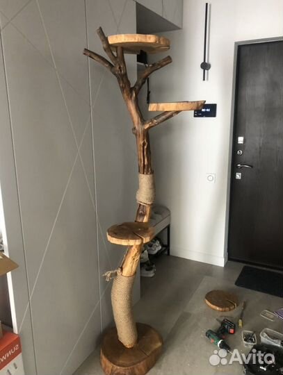 Когтеточка домик для кошки