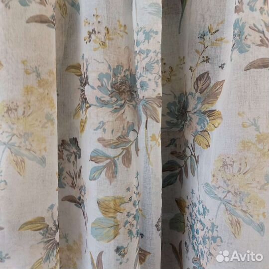 Тюль лён батист на отрез