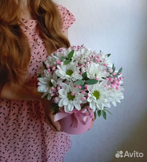 Композиция с хризантемой