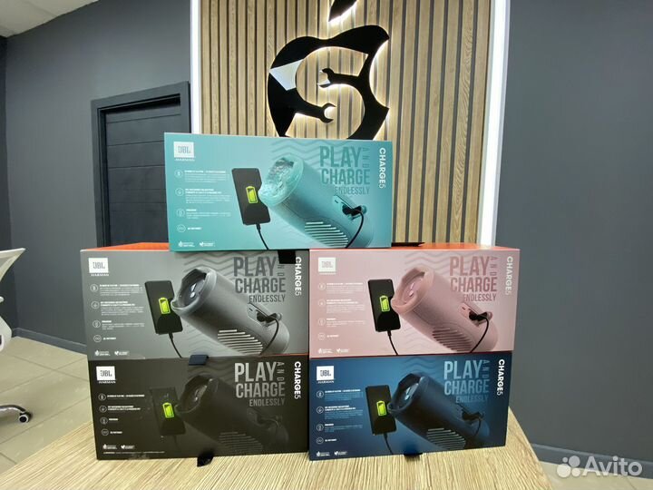 Новая JBL charge 5 Black