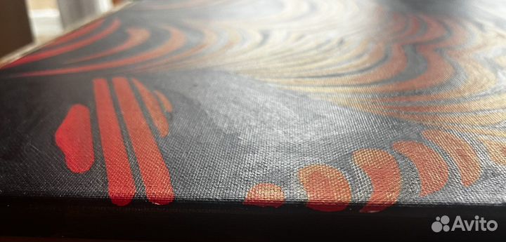 Картина акрилом на холсте