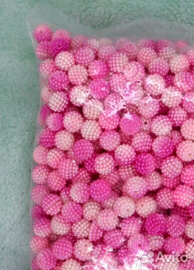 Бусины шамбала (ежевика) для рукоделия