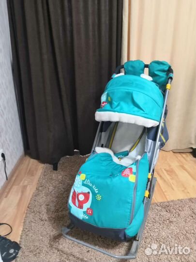Санки коляска ника 7