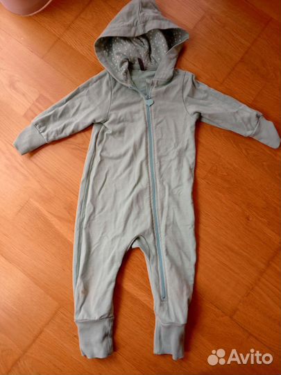 Комбинезон утепленный, поддева, костюм слипы