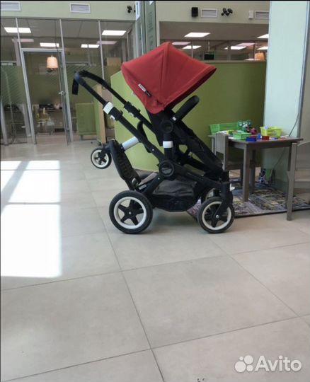 Коляска Bugaboo buffalo 2в1 с подножкой