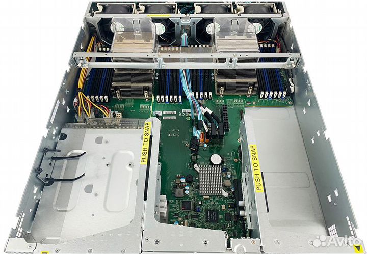 Сервер Supermicro 6028U-trtp+ 2x E5-2640v4 16Gb