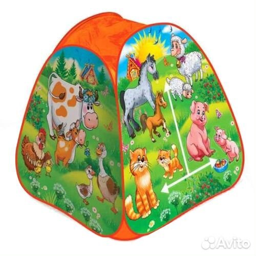 Детская игровая палатка Играем Вместе GFA-farm01