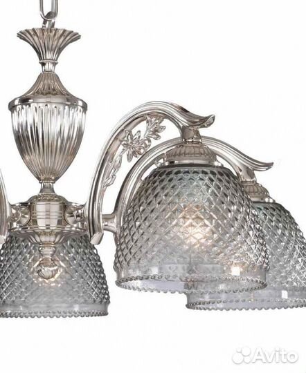 Люстра подвесная в спальню классика Италия