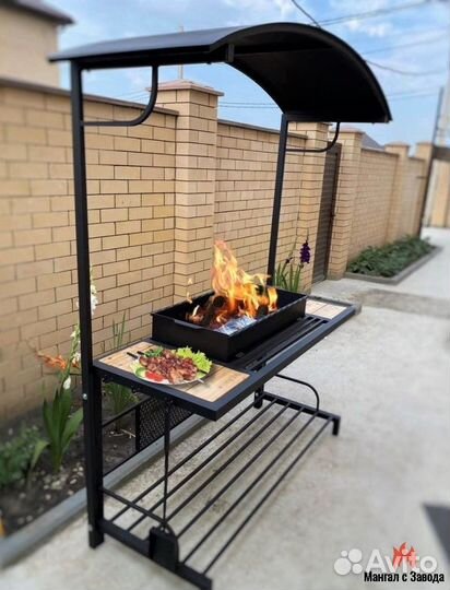 Мангалы в стиле лофт