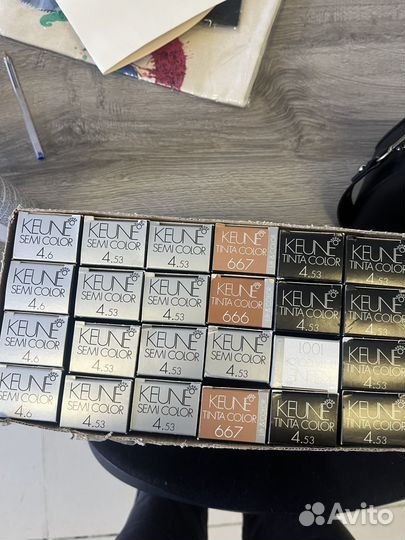 Красители keune