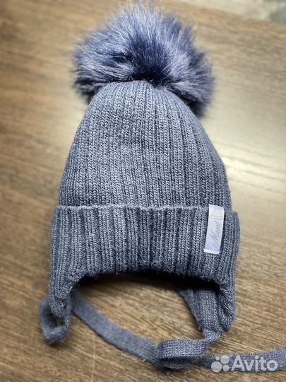 Шапка зимняя на мальчика 50 52