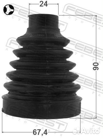 Пыльник шруса внутреннего (комплект) 1015T300 F