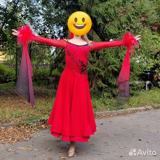 Платье для бальных танцев стандарт ю1