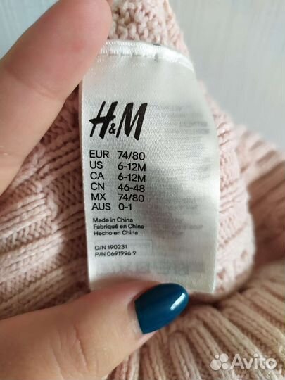 Шапка на девочку весна-осень