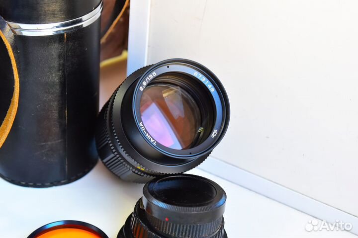 Таир-11А кмз черный экспортный 135mm f/2.8 М42