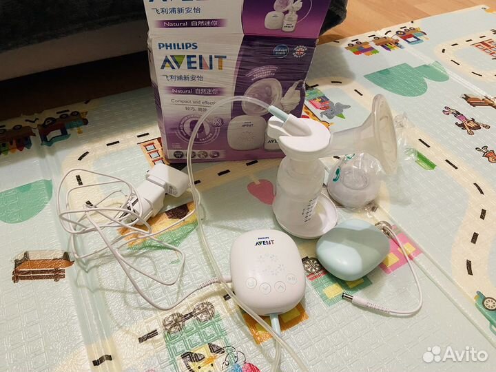 Молокоотсос avent электрический