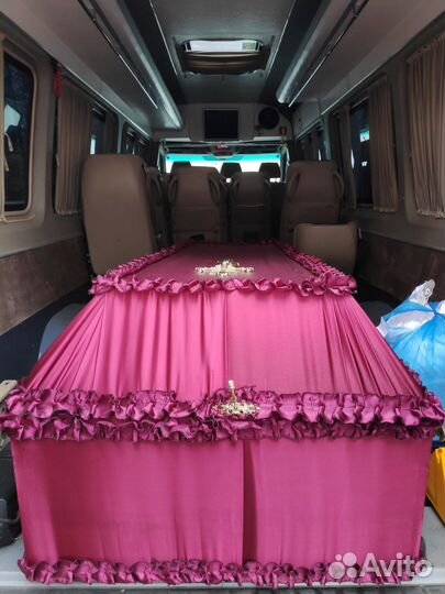 Ритуальные услуги. Гроб деревянный 