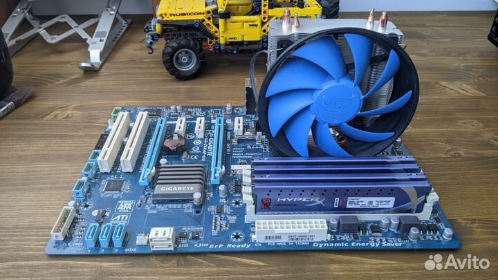 Комплект материнской платы GA-Z68AP с процом i5