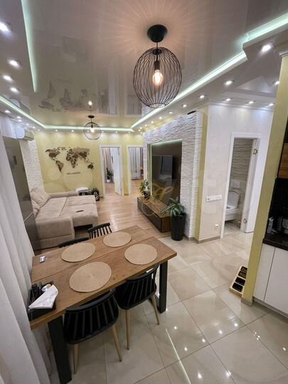 3-к. квартира, 55,4 м², 24/25 эт.