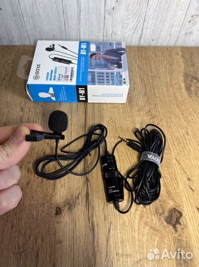 Петличный микрофон boya BY-M1