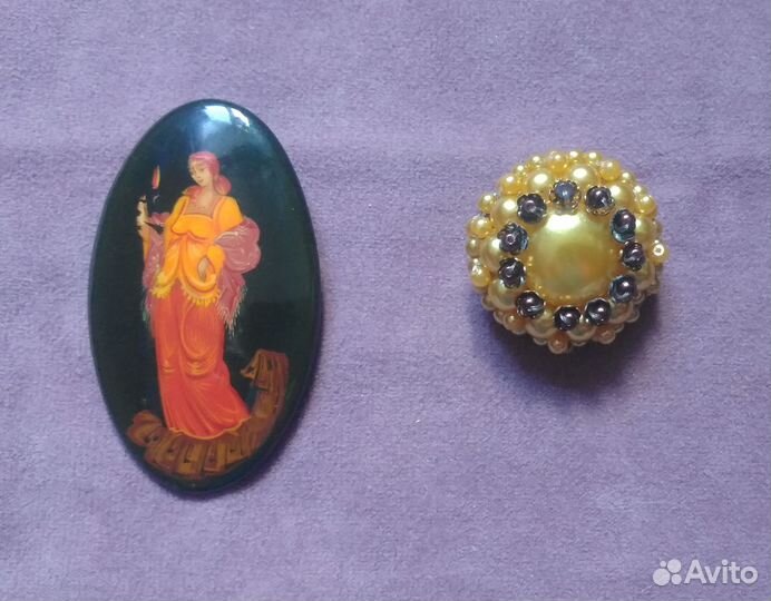 Брошь винтаж СССР