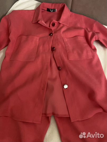 Костюм для девочки спортивный вельветовый